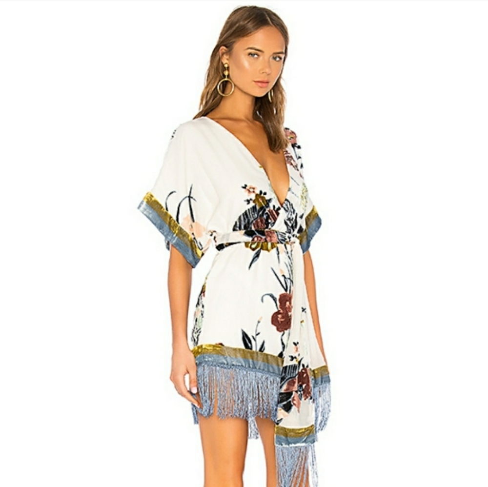 NBD Koh Phi Phi Mini Dress in Floral - Revolve